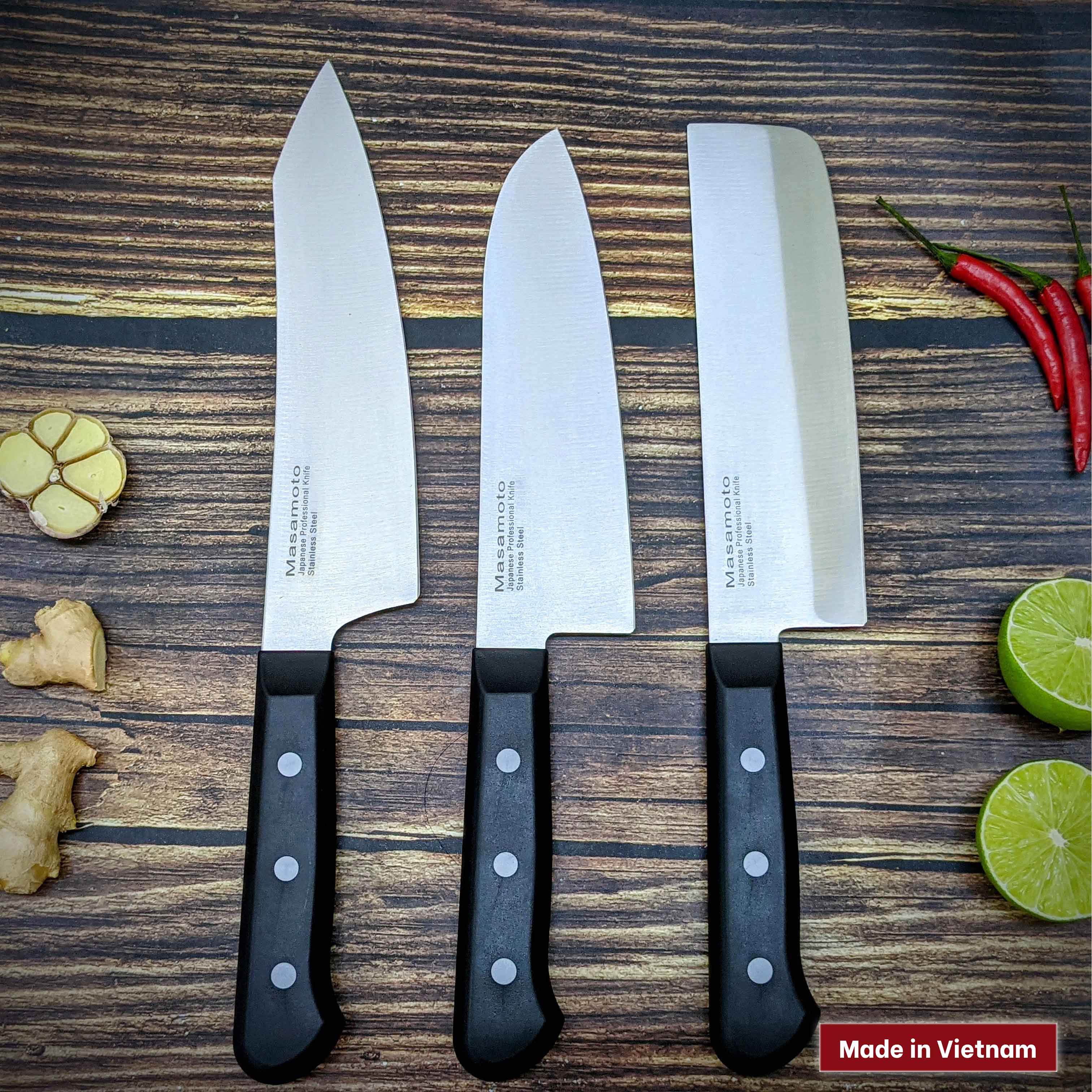 Masamoto Việt Nam | Chuyên Sản Xuất Dao Nhật Dao Bếp Cao Cấp